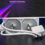 Mars Gaming Refrigeración líquida ML-PROII 240 Blanco 240mm 2 ventiladores 800-2000 RPM TDP 450W